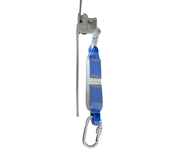 Vertical Fall Arrester + Energy Absorber - Fall Protection Series