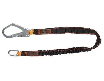 Cushion Rope Absorber Lanyard - Single Snap Hook - Fall Protection Series