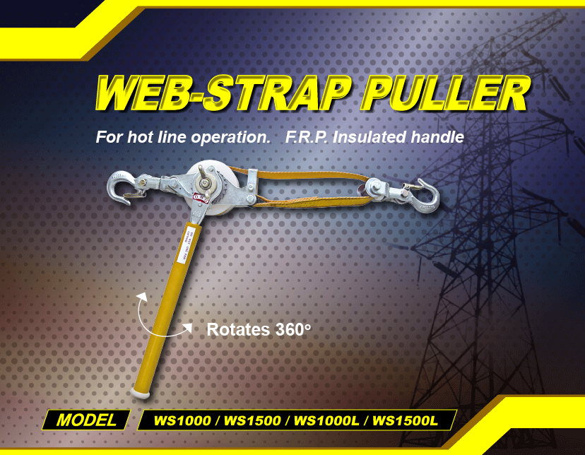 Web-Strap Puller - Cable Installation Tools