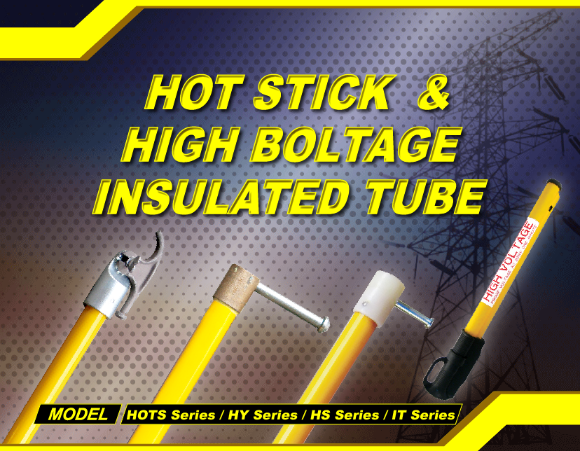 Hot Stick/High Voltage Insulated Tube - Cable Installation Tools