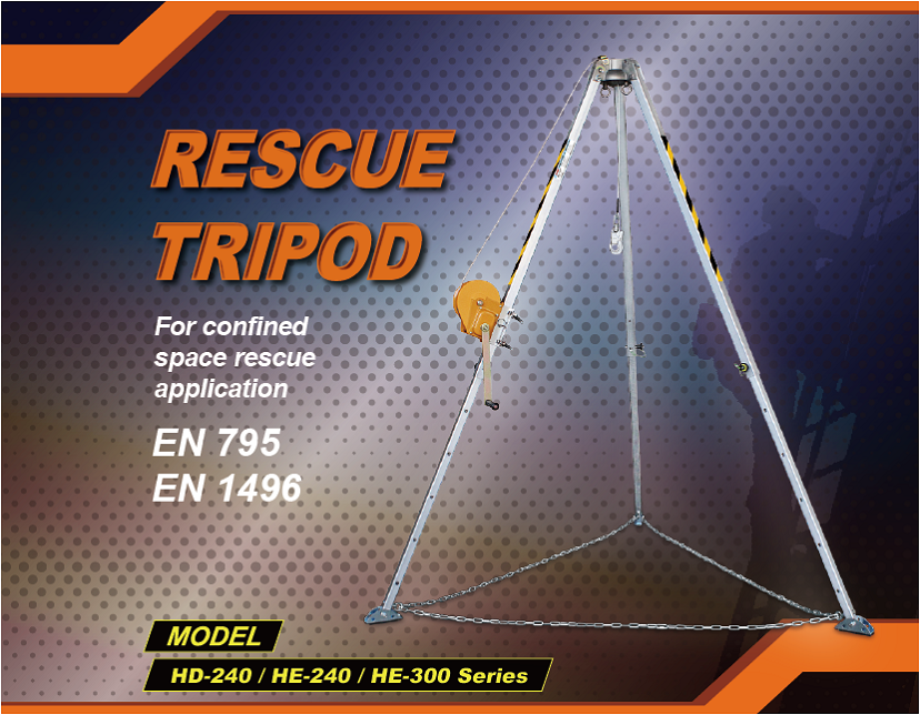 Rescue Tripod - Fall Protection Series